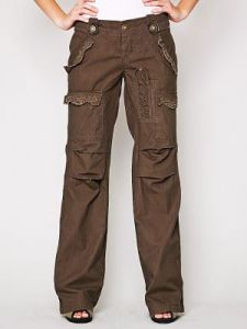 Spodnie Spodnie Damskie Model B-31-006 OLIVE